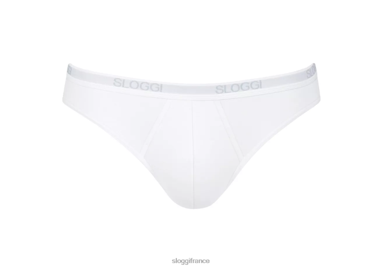 blanc sloggi Hommes mini slip basique 46J8N733
