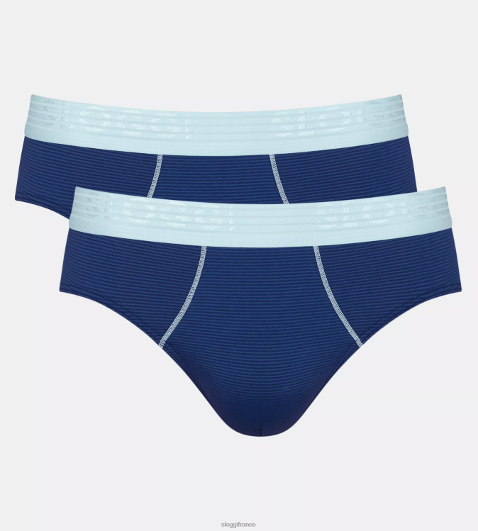 bleu crépuscule sloggi Hommes culotte midi toujours cool 46J8N792