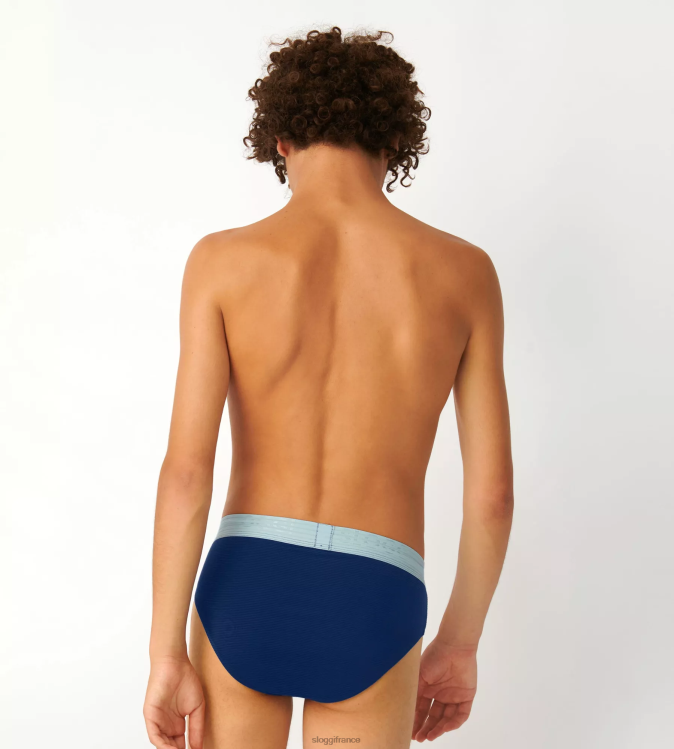 bleu crépuscule sloggi Hommes culotte midi toujours cool 46J8N792