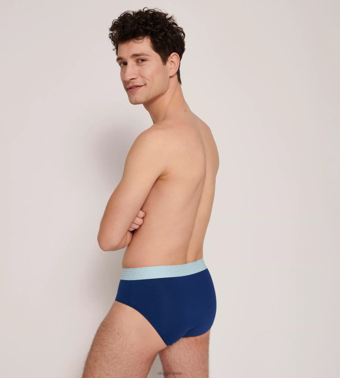 bleu crépuscule sloggi Hommes culotte midi toujours cool 46J8N792