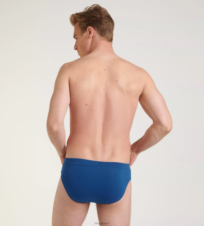 combinaison bleu - foncé sloggi Hommes aller aux slips midi naturels 46J8N836