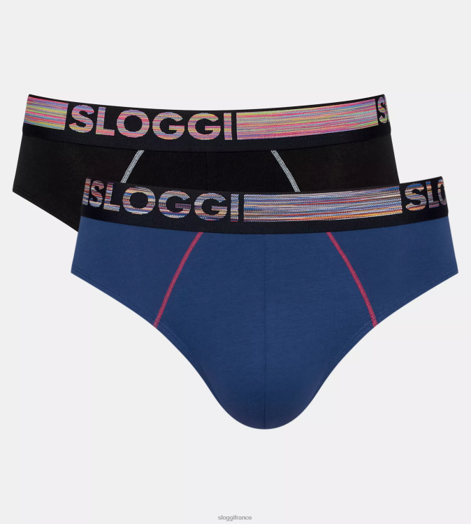 combinaison bleu - foncé sloggi Hommes go abc slip midi naturel 46J8N826