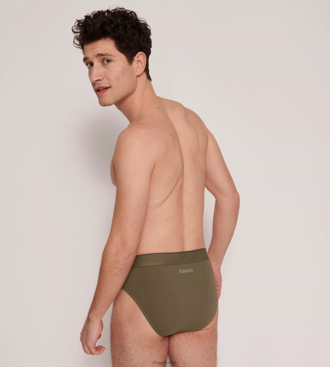 combinaison grise sloggi Hommes culotte midi toujours aérée 46J8N737