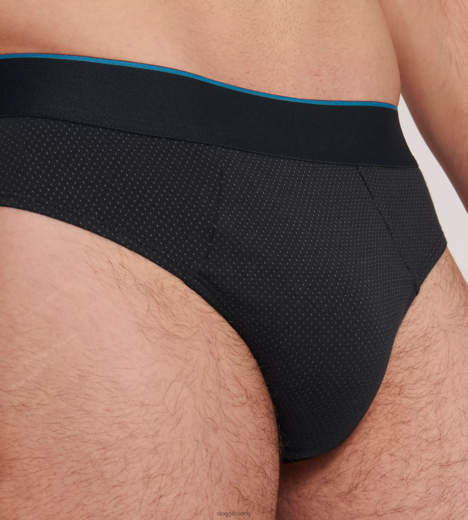 combinaison noire sloggi Hommes culotte midi toujours aérée 46J8N729