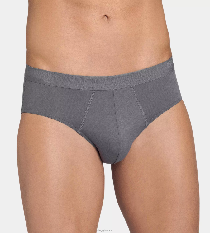 gris dauphin sloggi Hommes culotte mi-longue evernew 46J8N878