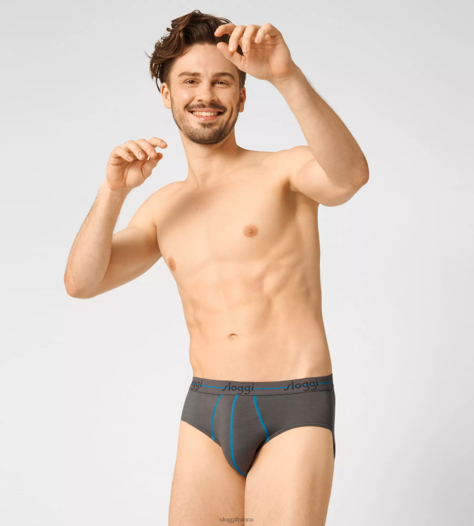 marron - combinaison claire sloggi Hommes commencer les slips midi 46J8N843