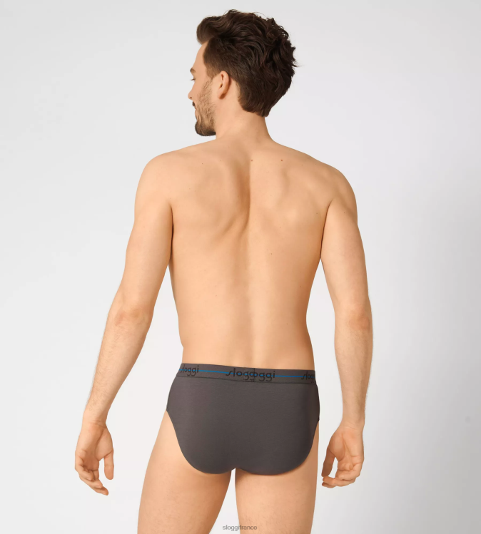 marron - combinaison claire sloggi Hommes commencer les slips midi 46J8N843