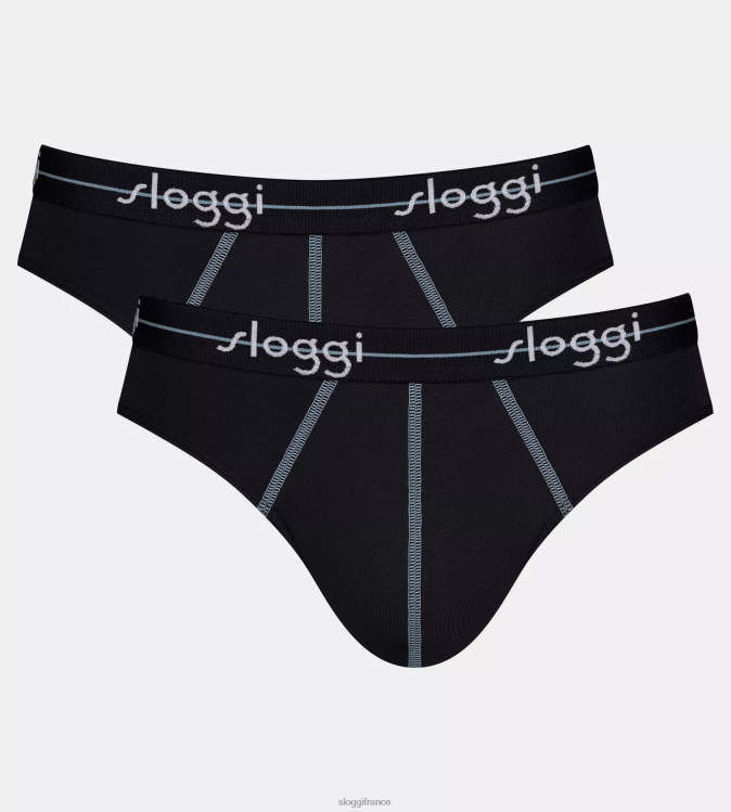 noir sloggi Hommes commencer les mini slips 46J8N833