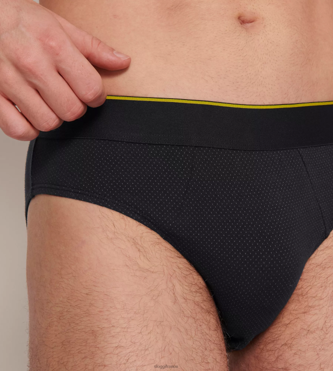 noir sloggi Hommes culotte midi toujours aérée 46J8N862