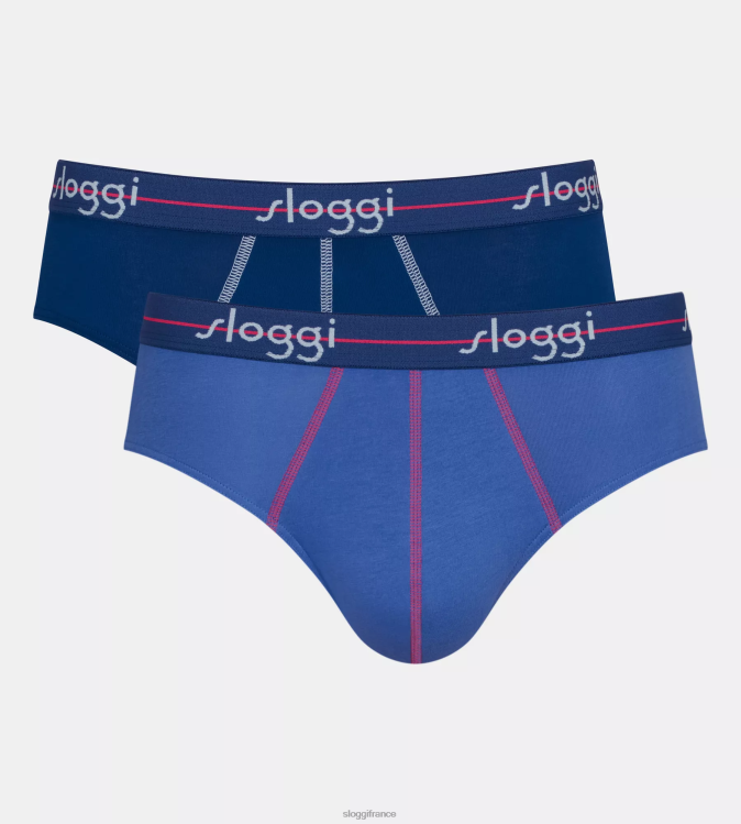 plusieurs couleurs 2 sloggi Hommes commencer les slips midi 46J8N790