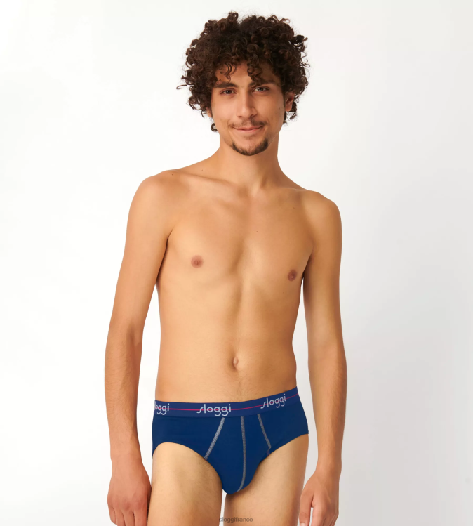 plusieurs couleurs 2 sloggi Hommes commencer les slips midi 46J8N790