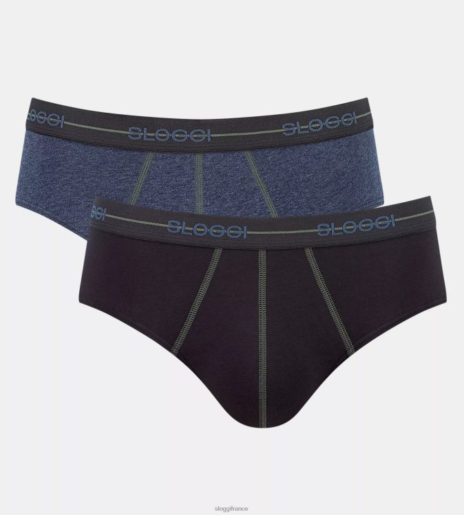 plusieurs couleurs sloggi Hommes commencer les slips midi 46J8N848