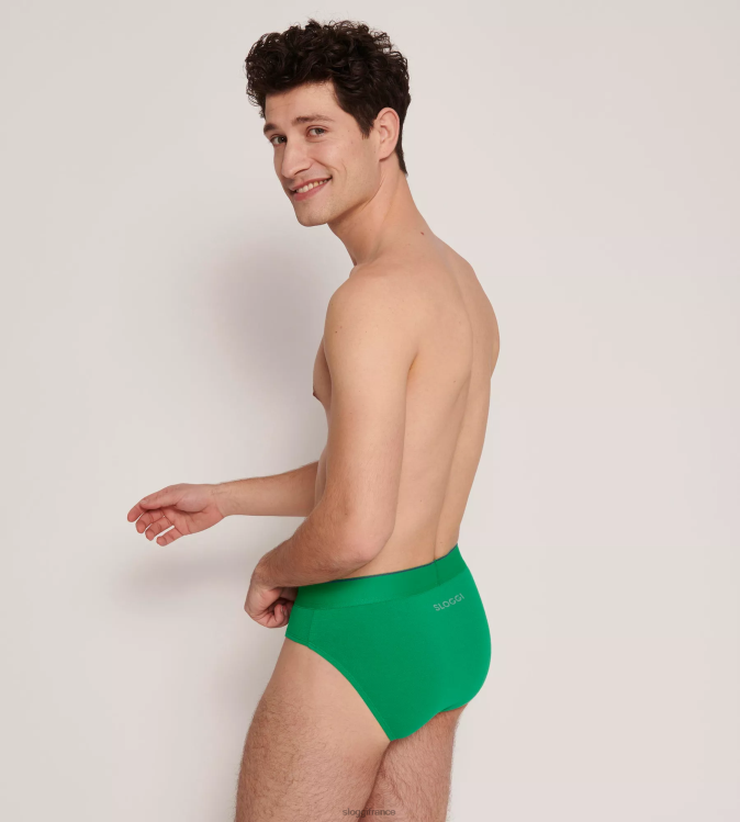 vert - combinaison de lumière sloggi Hommes culotte midi toujours aérée 46J8N764