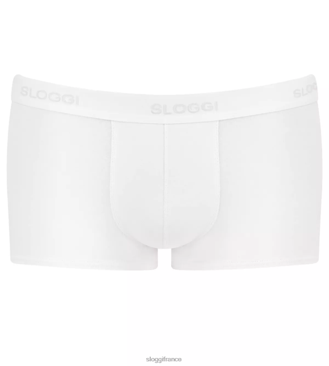 blanc sloggi Hommes Slip hipster 24h/24 et 7j/7 46J8N778