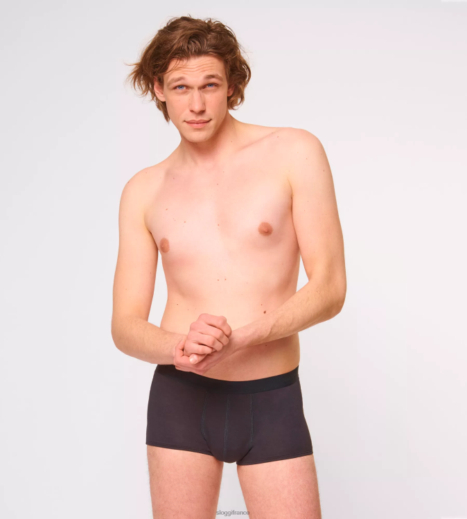 noir sloggi Hommes Slip hipster 24h/24 et 7j/7 46J8N768