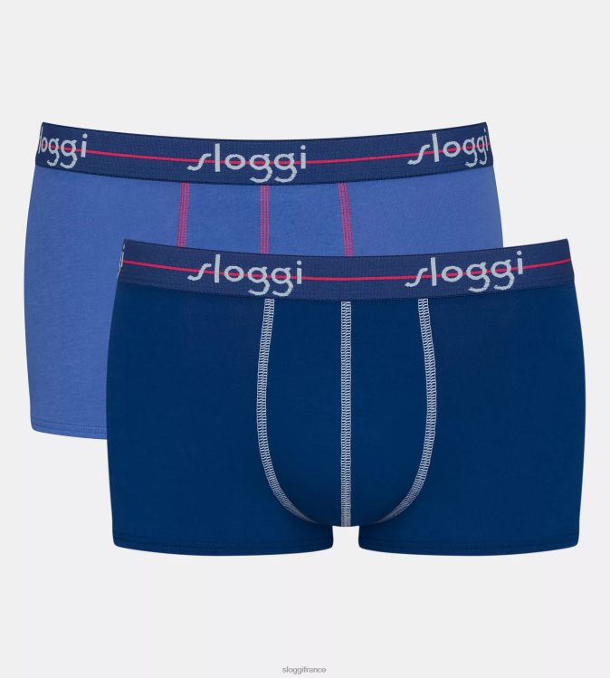 plusieurs couleurs 2 sloggi Hommes commencer les slips hipster 46J8N857