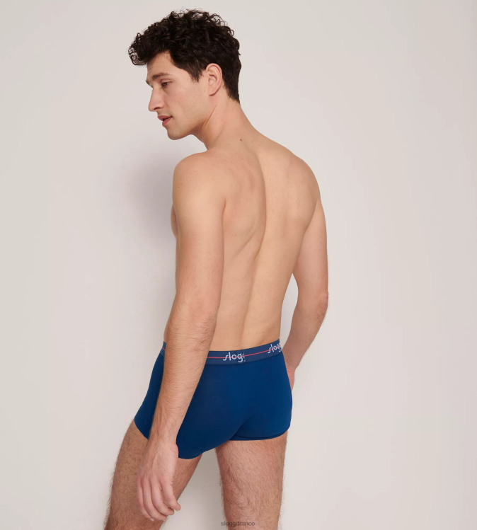 plusieurs couleurs 2 sloggi Hommes commencer les slips hipster 46J8N857