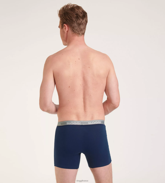 bleu Noir sloggi Hommes allez short abc 46J8N907