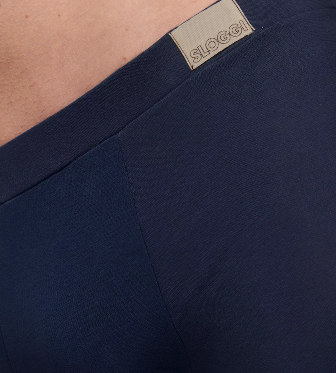 combinaison bleu - foncé sloggi Hommes optez pour un short naturel 46J8N856