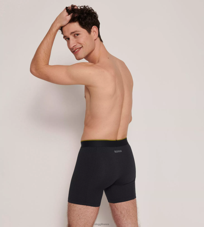 noir sloggi Hommes short toujours aéré 46J8N898